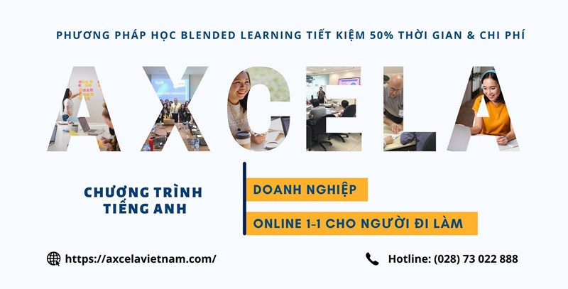 Khóa học tiếng anh tại Axcela Vietnam