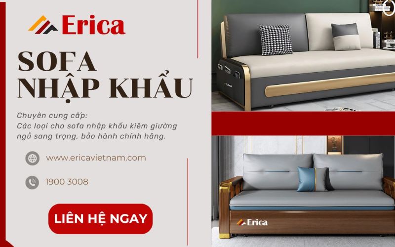 mua sofa giường tại erica việt nam