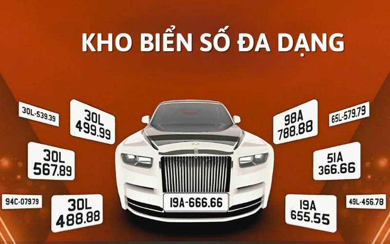 địa chỉ bán biển số đẹp IKN sở hữu kho biển đa dạng