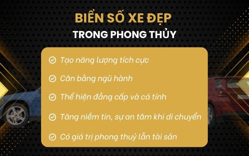 Lợi ích của mua biển số đẹp
