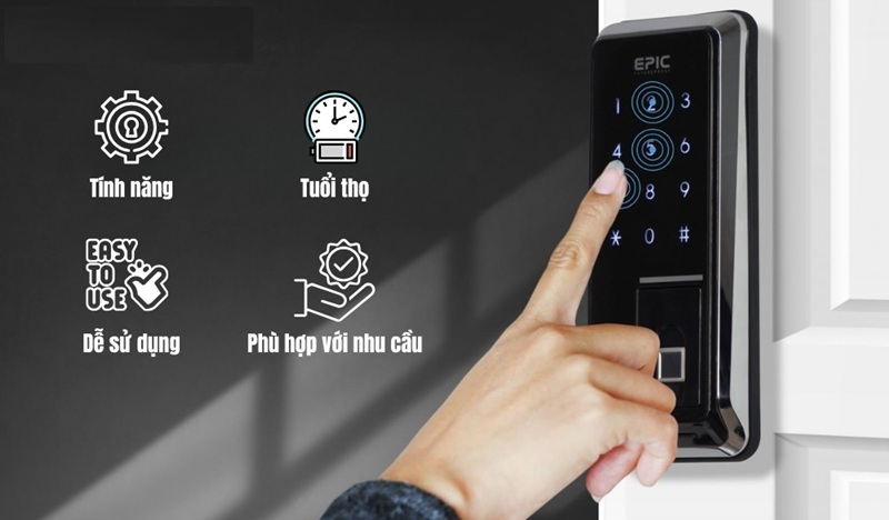 lợi ích khi sử dụng khóa điện tử cho căn hộ chung cư