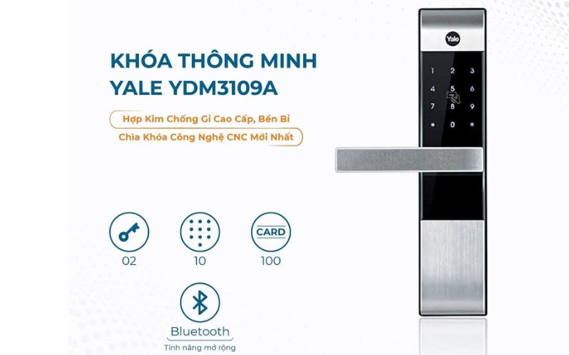 Khóa điện tử Yale YDM3109A