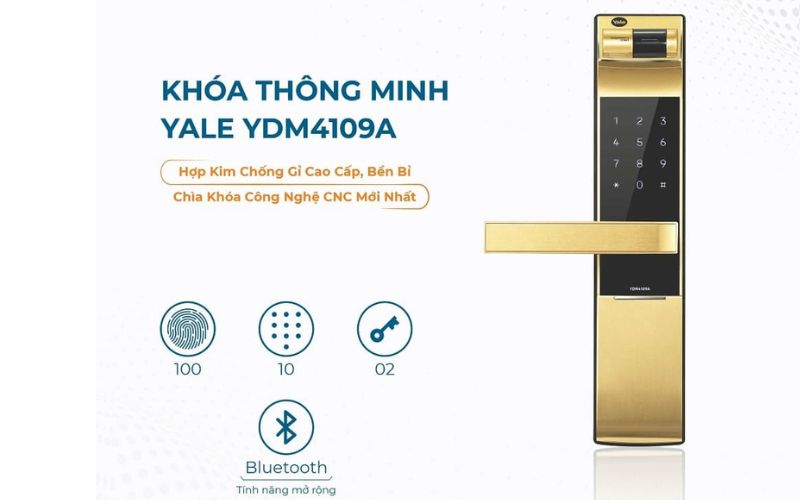 Khóa vân tay Yale YDM4109A